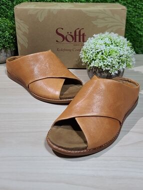 Sofft Bolina Luggage Sandals - US Women's 6.5 M NEW